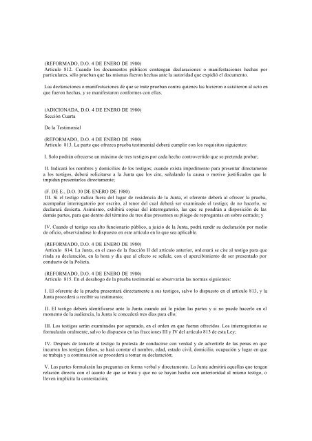 23 DE ENERO DE 1998. Ley publicada en el Diario Oficial de la Fe