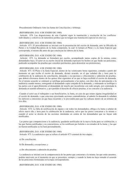 23 DE ENERO DE 1998. Ley publicada en el Diario Oficial de la Fe