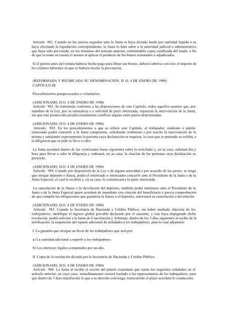 23 DE ENERO DE 1998. Ley publicada en el Diario Oficial de la Fe