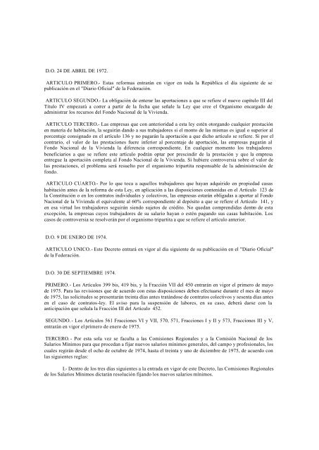 23 DE ENERO DE 1998. Ley publicada en el Diario Oficial de la Fe