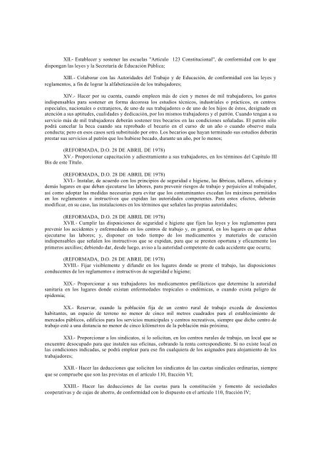 23 DE ENERO DE 1998. Ley publicada en el Diario Oficial de la Fe