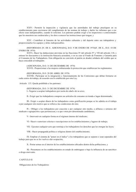 23 DE ENERO DE 1998. Ley publicada en el Diario Oficial de la Fe