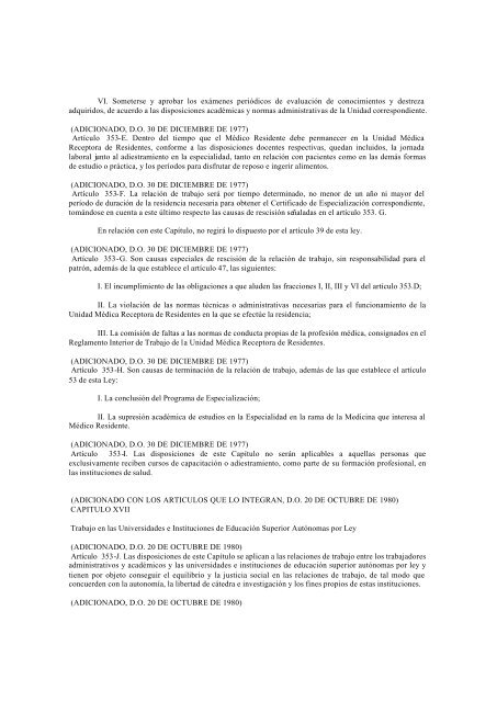 23 DE ENERO DE 1998. Ley publicada en el Diario Oficial de la Fe