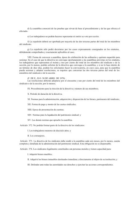 23 DE ENERO DE 1998. Ley publicada en el Diario Oficial de la Fe