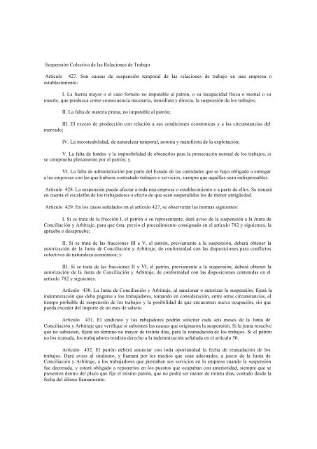 23 DE ENERO DE 1998. Ley publicada en el Diario Oficial de la Fe