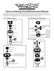 Team Losi Racing SmartDiff Instruction Manual - TLR