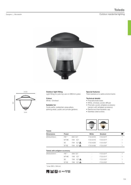 Mareco Luce General Catalogue 2013 - Halo Lighting