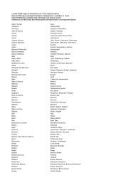 La lista di 830 luoghi di KÃ¼stenland con i nomi ... - Markus Jerko