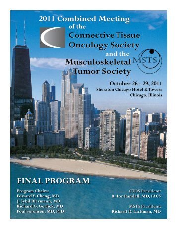 Annual Meeting - Connective Tissue Oncology Society