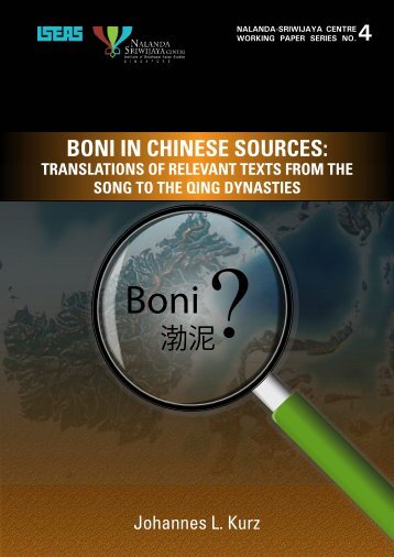Boni in Chinese Sources - Nalanda-Sriwijaya Centre - iseas