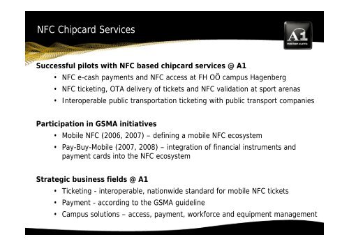 mobilkom austria - NFC Research Lab