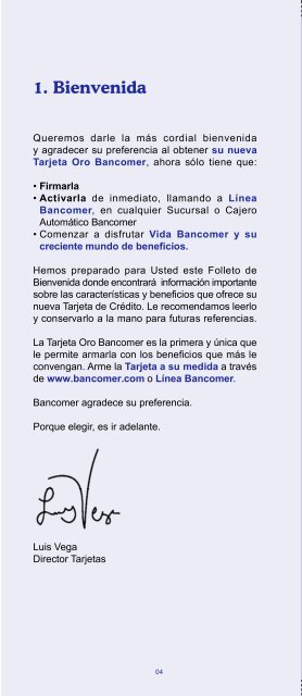 Oro Bancomer - Bancomer.com