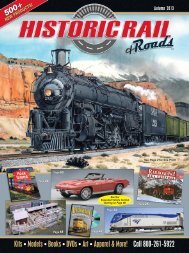 Kits â¢ Models â¢ Books â¢ DVDs â¢ Art â¢ Apparel & More! - HistoricRail.com