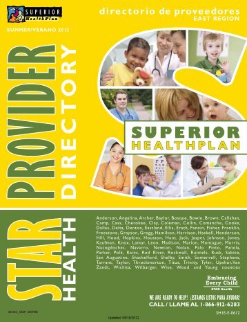 summer/verano 2012 er directory - Fostercare Texas