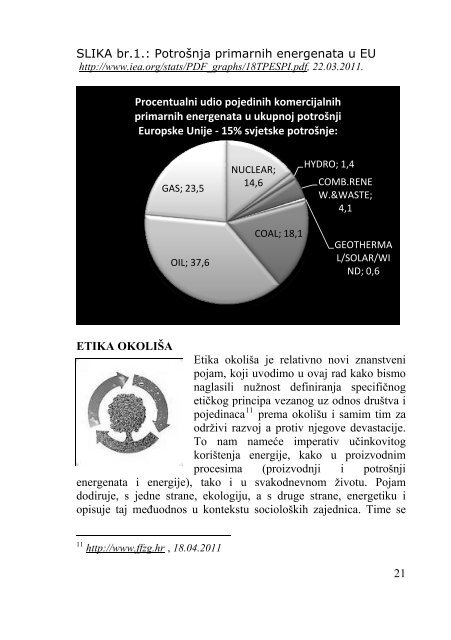 ENERGETSKO PITANJE U EUROPSKOJ UNIJI - Cromedia