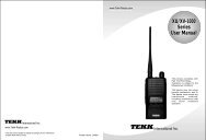 X-1000 user manual - Paging & Wireless Service Center