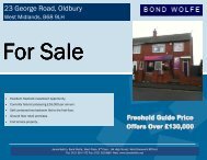 23 George Road, Oldbury - Bond Wolfe