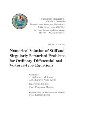 Numerical Solution of Stiff and Singularly Perturbed Problems for ...