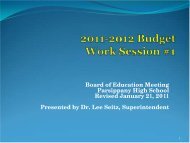 2011-2012 Budget Work Session 1 - the Parsippany-Troy Hills ...