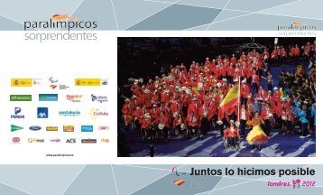 Juntos lo hicimos posible en pdf - ComitÃ© ParalÃ­mpico EspaÃ±ol