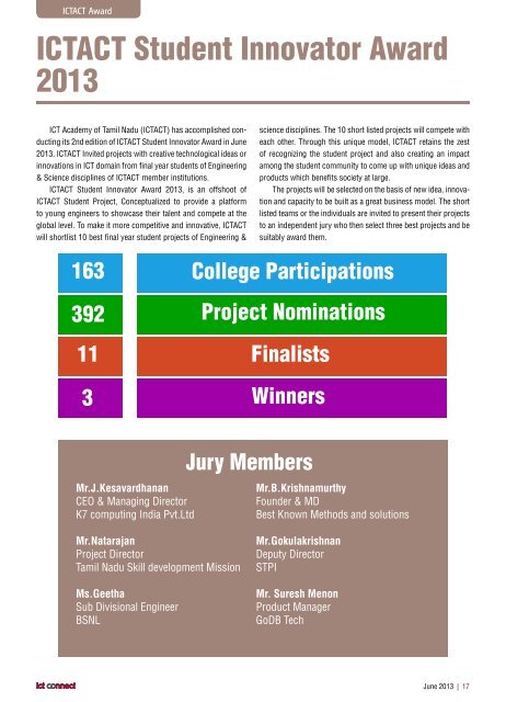 Volume 1 - Issue 8 - ICTACT.IN