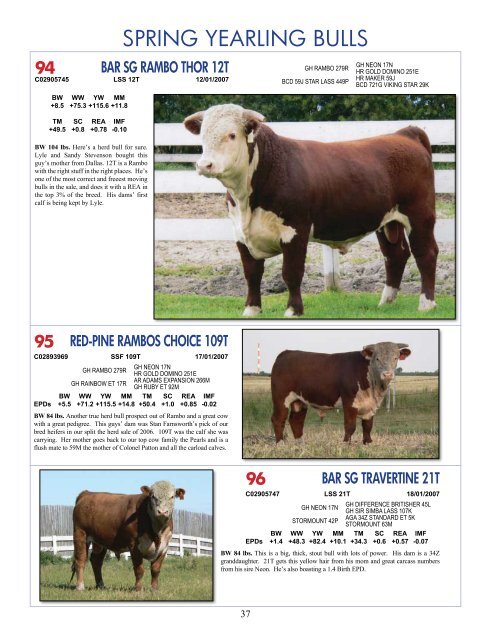 Hereford - Hirsche Herefords & Angus