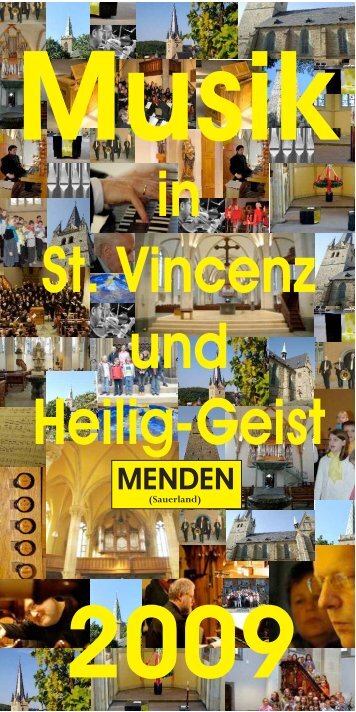 Musik in St. Vincenz und Heilig-Geist 2009 MENDEN