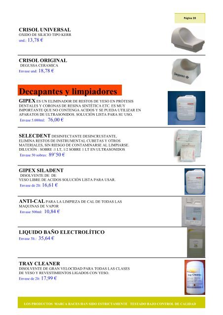 catalogo de laboratorio.pub - races grupo dental