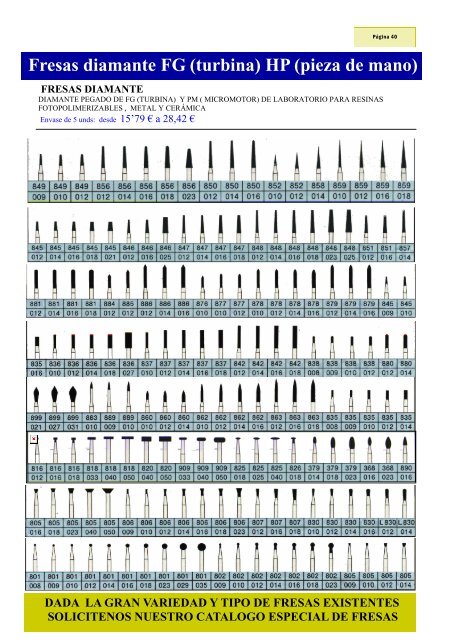 catalogo de laboratorio.pub - races grupo dental