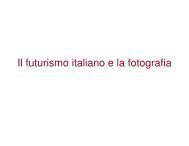 Il futurismo italiano e la fotografia - mediastudies.it