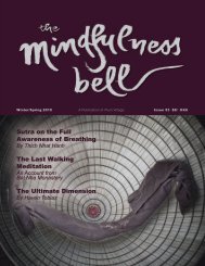 View full issue in PDF - The Mindfulness Bell