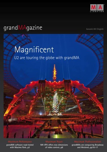 grandMAgazine - MA Lighting