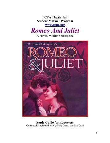 Romeo And Juliet - PCPA Theaterfest