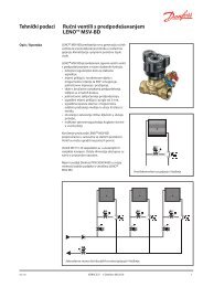 LENO™ MSV-BD Manual Presetting Valves - Danfoss.com