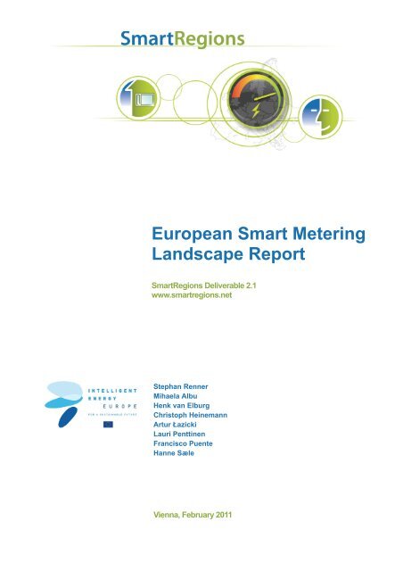 European Smart Metering Landscape Report - SmartRegions