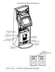 copyright Ã‚Â© 2005 merit industries, inc. - Megatouch