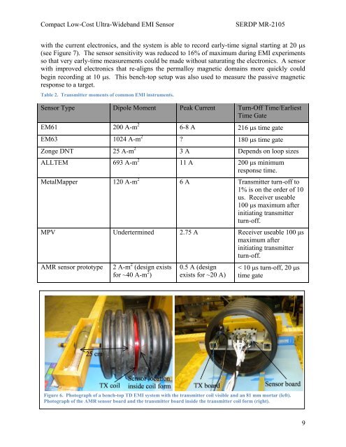 Final Report - Strategic Environmental Research and Development ...