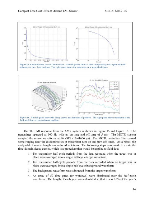 Final Report - Strategic Environmental Research and Development ...