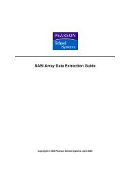 SASI Array Data Extraction Guide - Help Desk