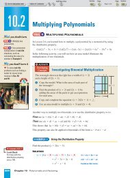 Multiplying Polynomials