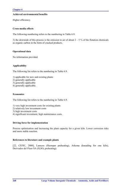 Large Volume Inorganic Chemicals - Ammonia ... - ammk-rks.net