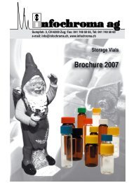 Storage Vials - infochroma ag