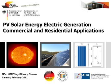 PV Solar Energy Electric Generation Commercial and Residential ...