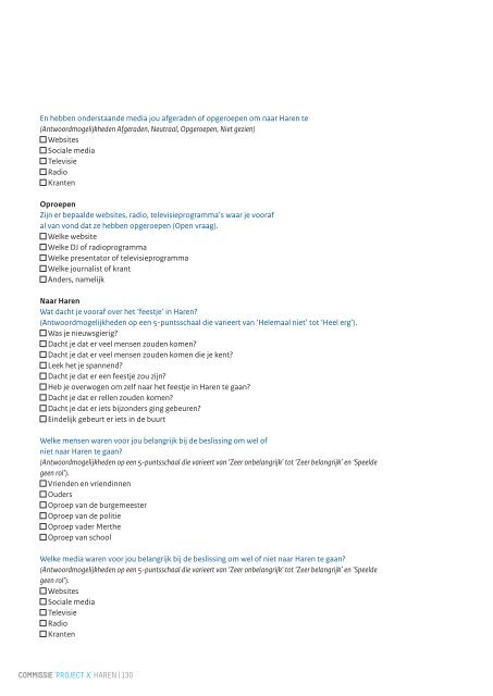 Deelrapport 2: De weg naar Haren - Universiteit Twente