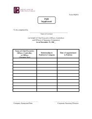Personal Questionnaire and Declaration (PQD)