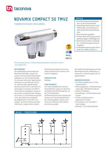 NovaMix CoMpaCt 50 tMv2 - Taconova