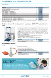 Chromatographie en couche mince (CCM) - Vwr-cmd.com