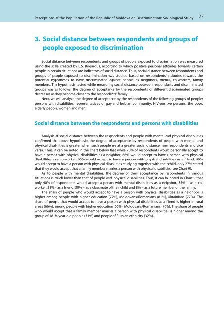 Perceptions of the Population of the Republic of Moldova - Soros ...