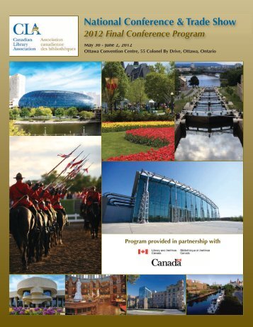 National Conference & Trade Show - Canadian Library Association