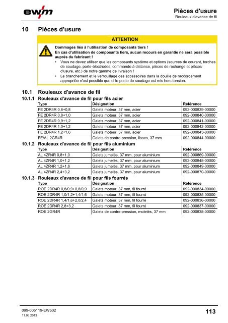 Structure et fonctionnement - EWM Hightec Welding GmbH